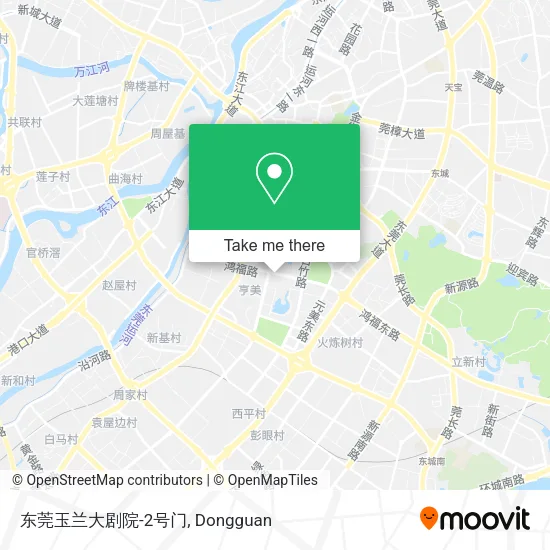东莞玉兰大剧院-2号门 map