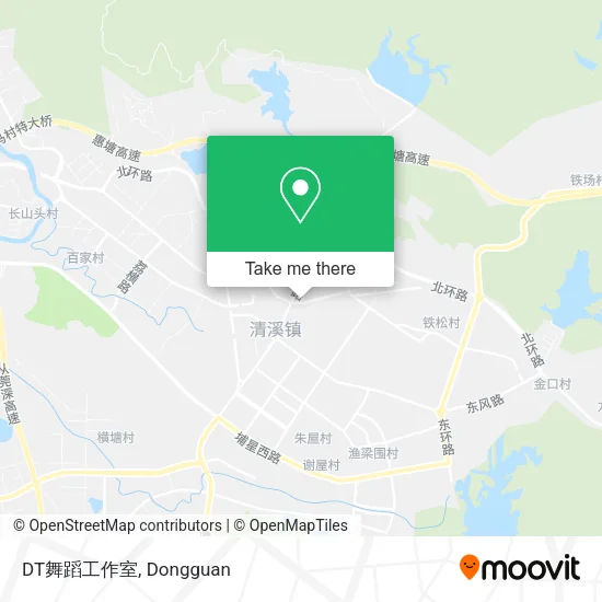 DT舞蹈工作室 map