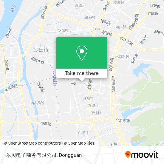 乐贝电子商务有限公司 map