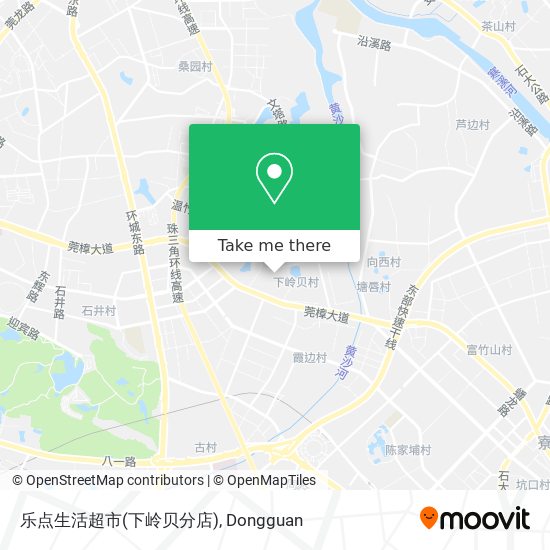 乐点生活超市(下岭贝分店) map
