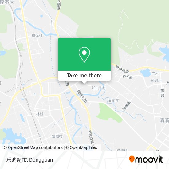 乐购超市 map