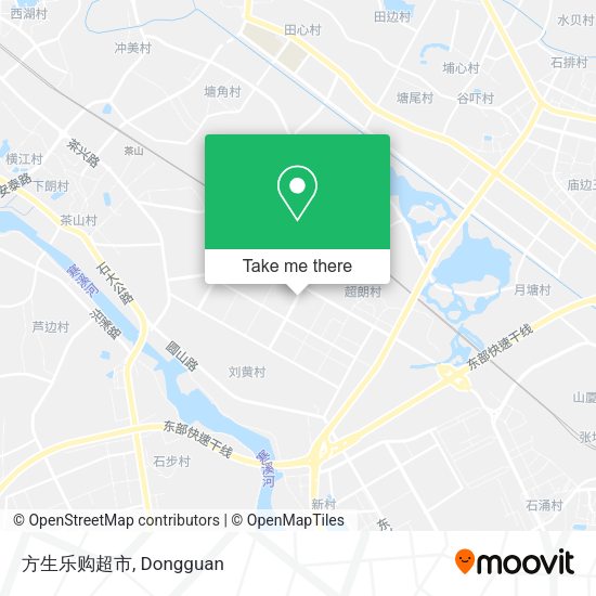 方生乐购超市 map