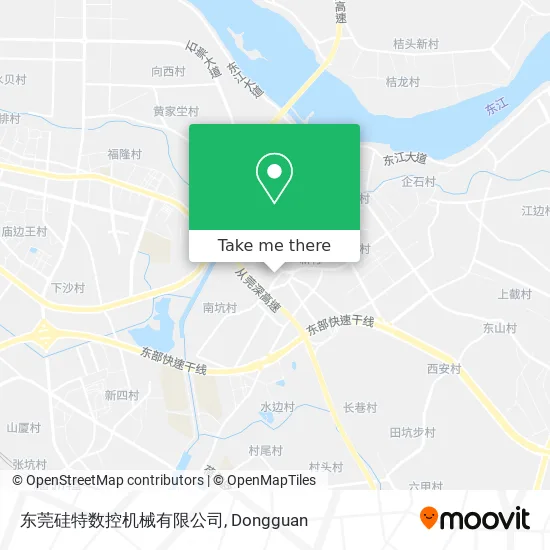 东莞硅特数控机械有限公司 map