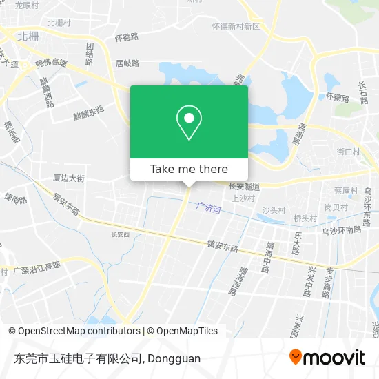 东莞市玉硅电子有限公司 map