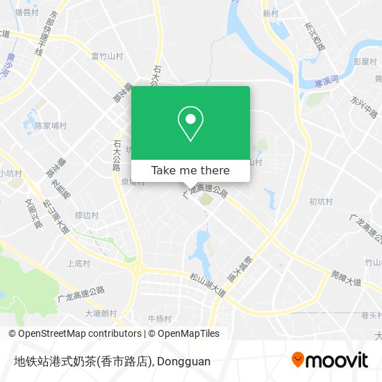 地铁站港式奶茶(香市路店) map