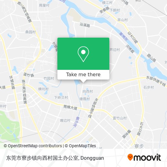 东莞市寮步镇向西村国土办公室 map