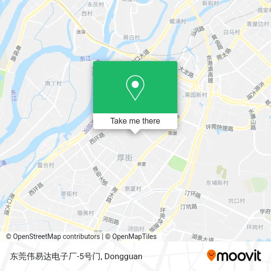 东莞伟易达电子厂-5号门 map