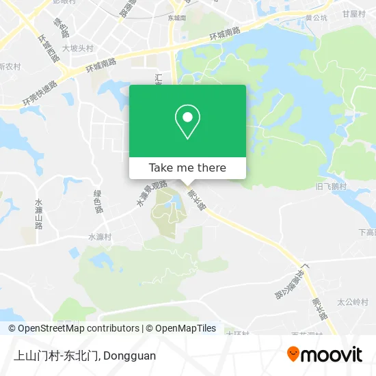 上山门村-东北门 map