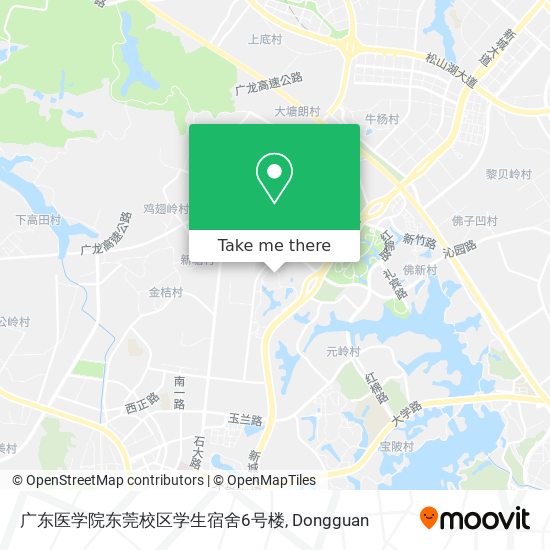 广东医学院东莞校区学生宿舍6号楼 map
