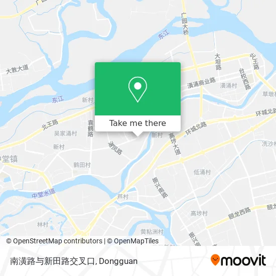 南潢路与新田路交叉口 map