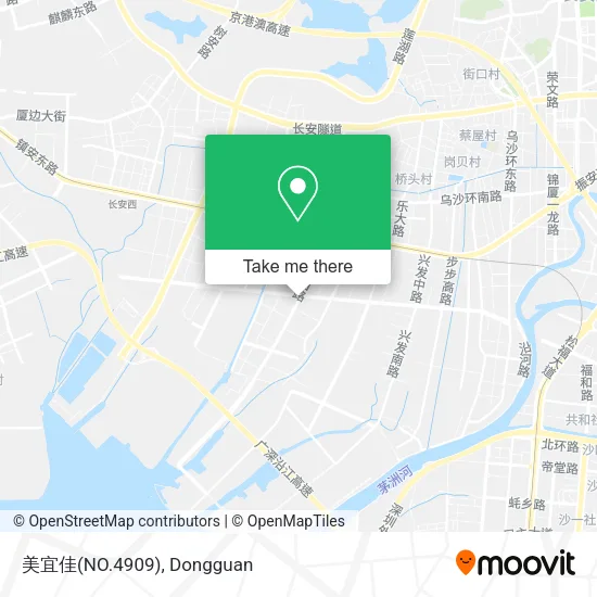 美宜佳(NO.4909) map