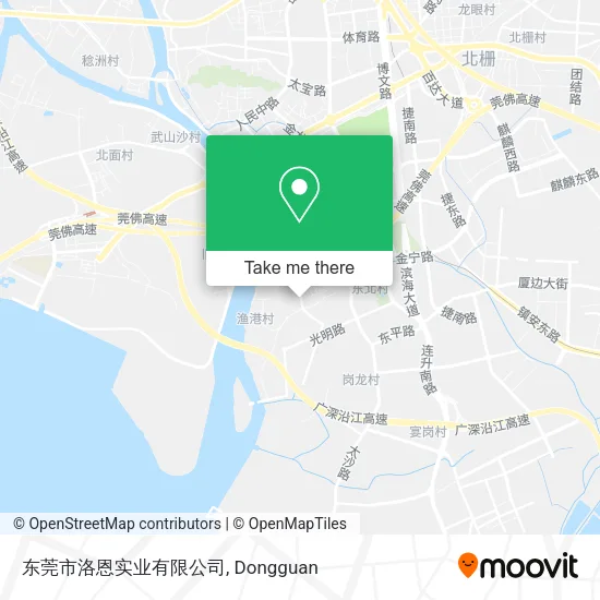 东莞市洛恩实业有限公司 map