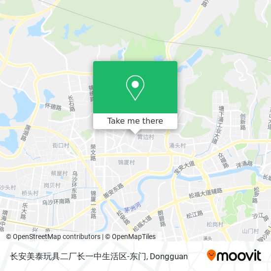 长安美泰玩具二厂长一中生活区-东门 map