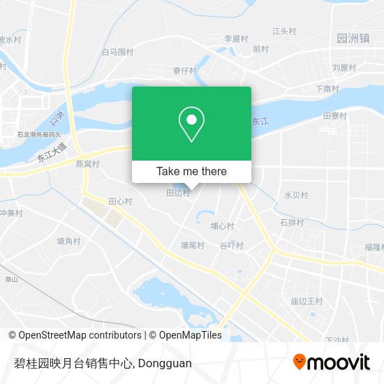 碧桂园映月台销售中心 map