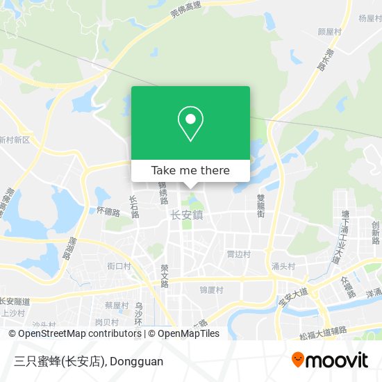 三只蜜蜂(长安店) map