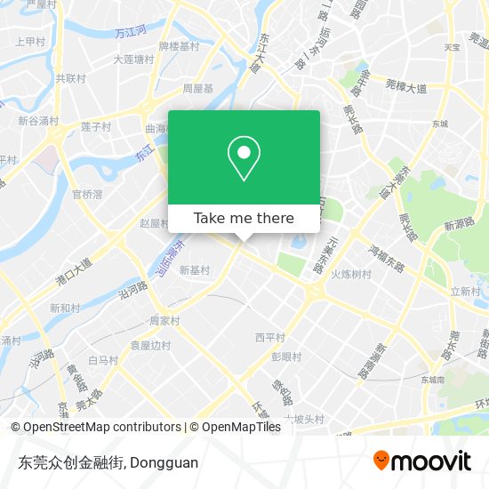 东莞众创金融街 map