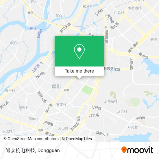 通众机电科技 map