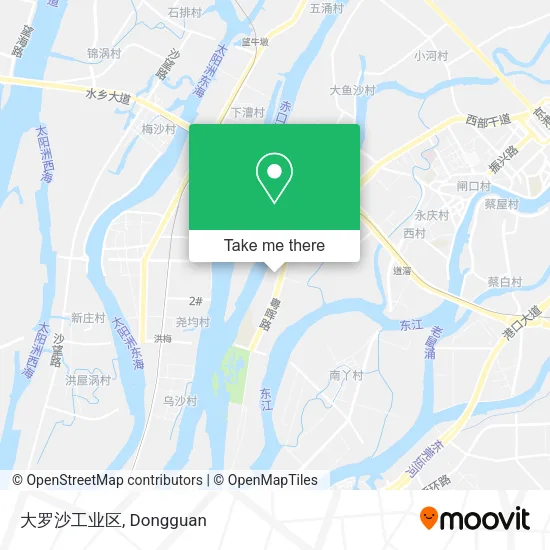 大罗沙工业区 map