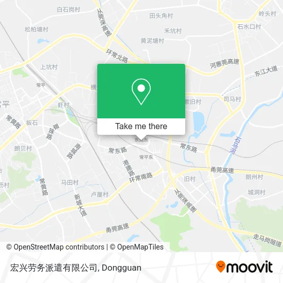 宏兴劳务派遣有限公司 map