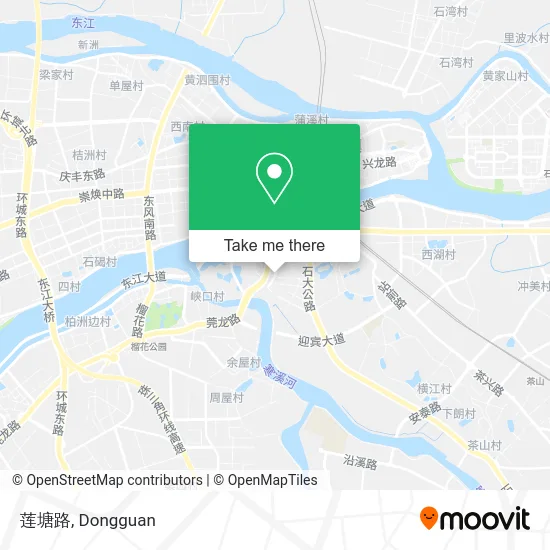莲塘路 map