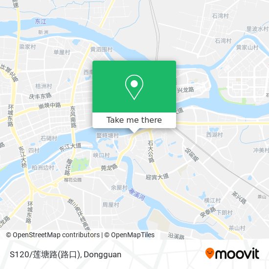 S120/莲塘路(路口) map
