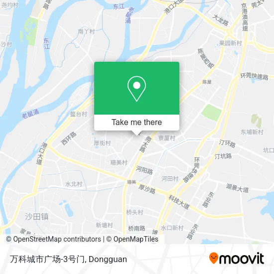万科城市广场-3号门 map