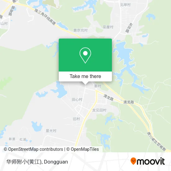 华师附小(黄江) map
