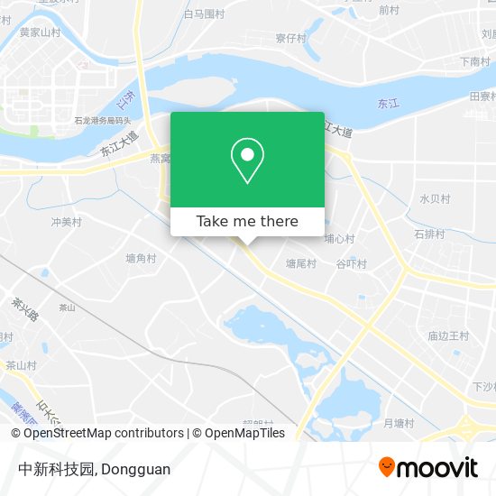 中新科技园 map