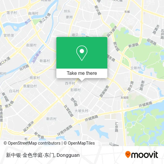 新中银·金色华庭-东门 map