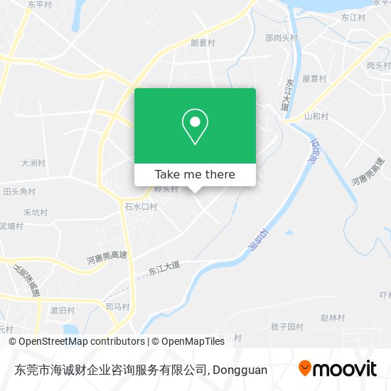 东莞市海诚财企业咨询服务有限公司 map