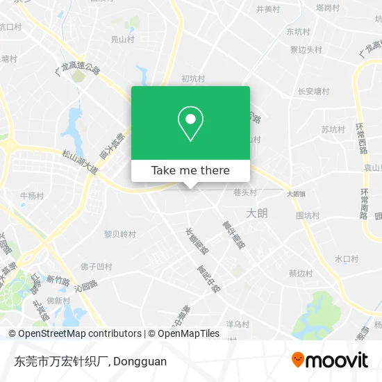 东莞市万宏针织厂 map