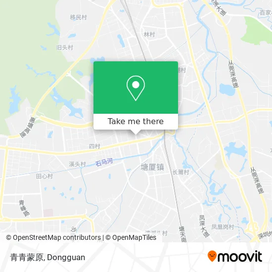 青青蒙原 map