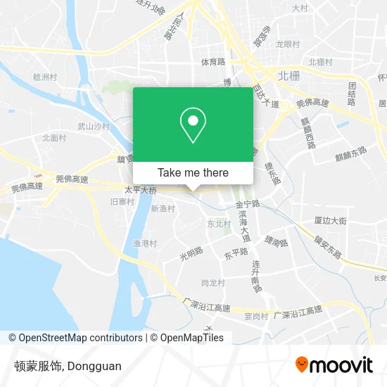 顿蒙服饰 map
