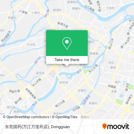 东莞国药(万江万莲药店) map