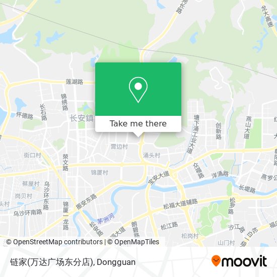 链家(万达广场东分店) map