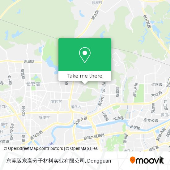 东莞阪东高分子材料实业有限公司 map