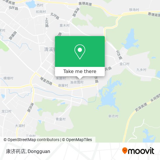 康济药店 map