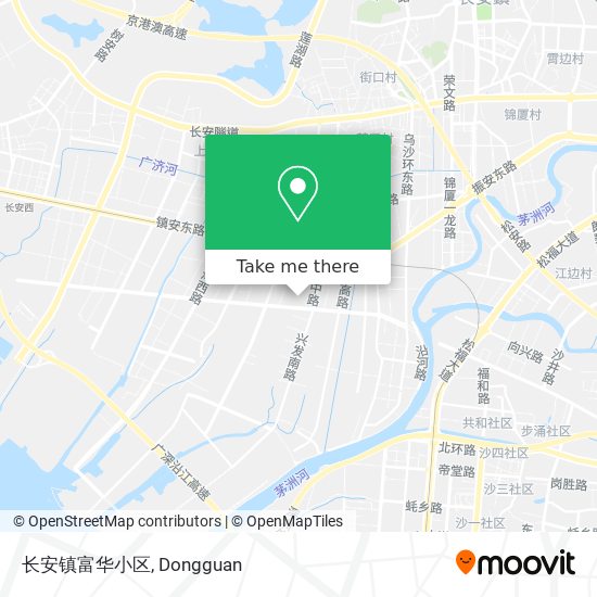 长安镇富华小区 map