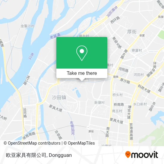 欧亚家具有限公司 map