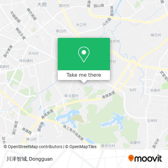 川泽智城 map