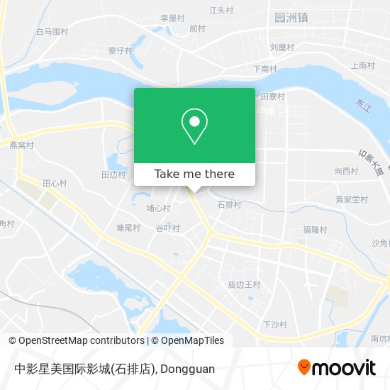 中影星美国际影城(石排店) map