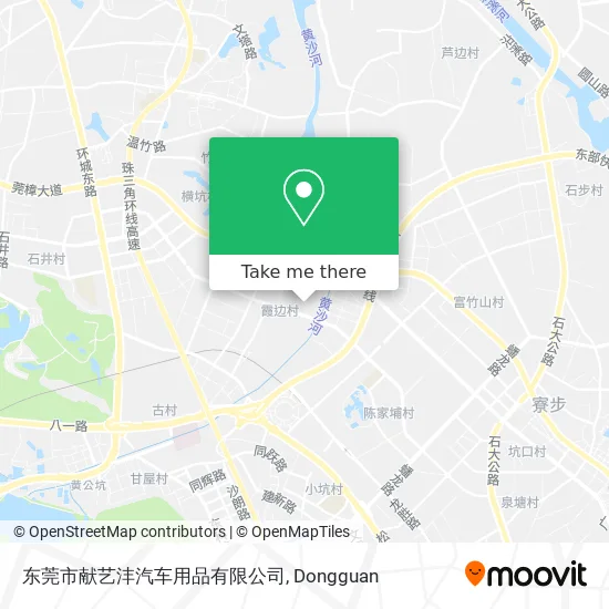 东莞市献艺沣汽车用品有限公司 map