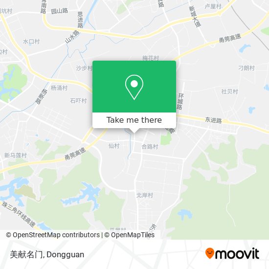 美献名门 map