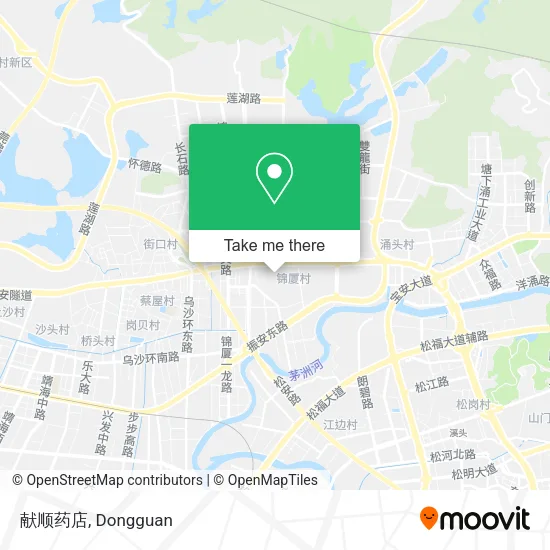 献顺药店 map