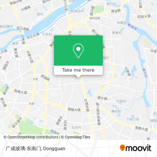 广成玻璃-东南门 map