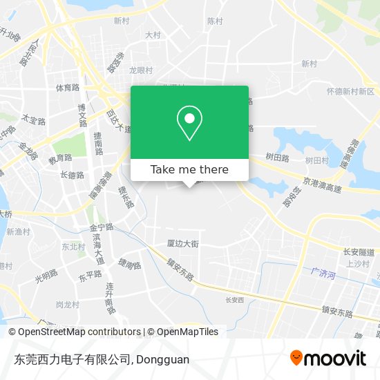 东莞西力电子有限公司 map