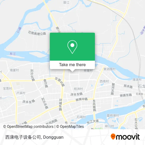 西康电子设备公司 map