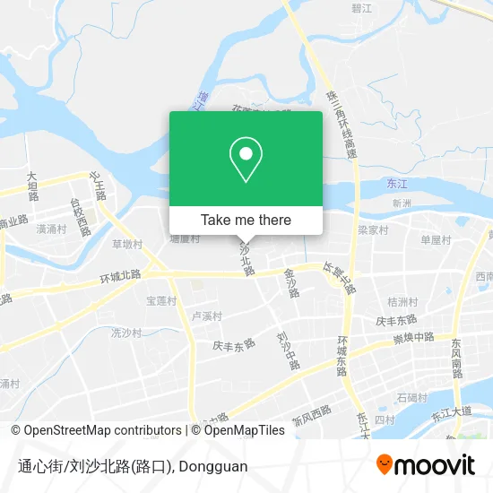 通心街/刘沙北路(路口) map