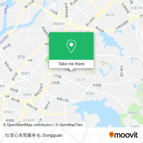 红背心东莞服务仓 map