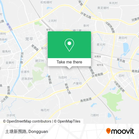 土塘新围路 map